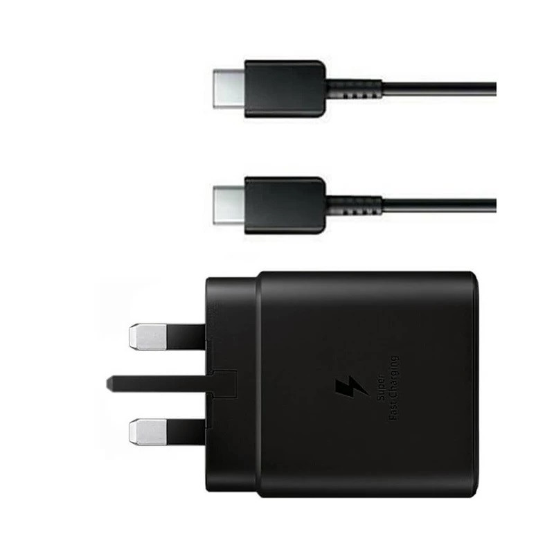 شارژر باتری موبایل  45 وات مدل EP-TA845 به همراه کابل USB-C