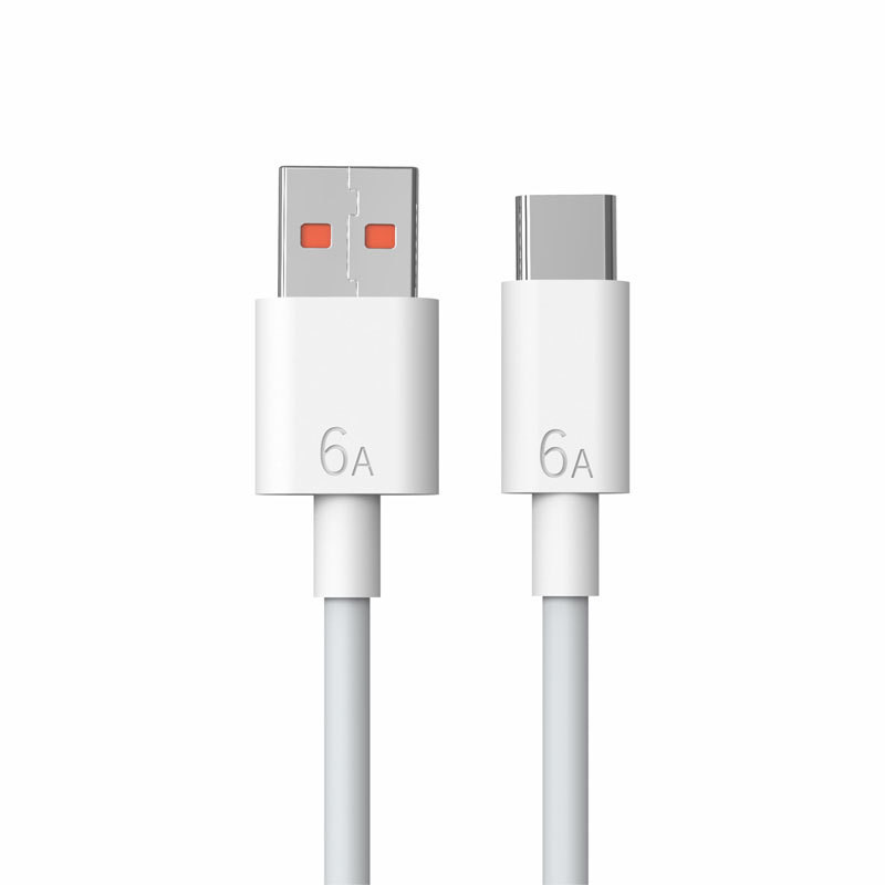 کابل تبدیل USB به USB-C مدل 6A L J کد 04072043 طول 0.95 متر