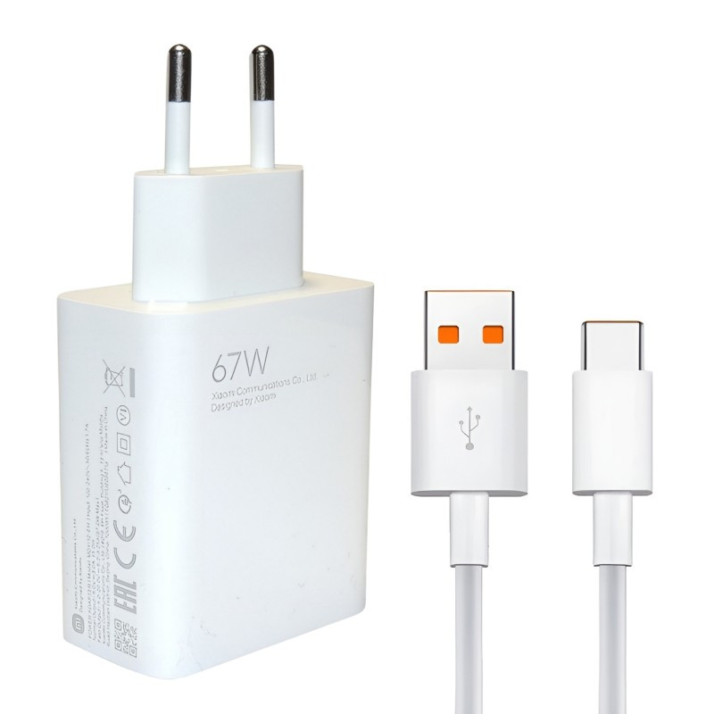 شارژر دیواری  مدل Mdy_12_Eh -  67w به همراه کابل USB-C
