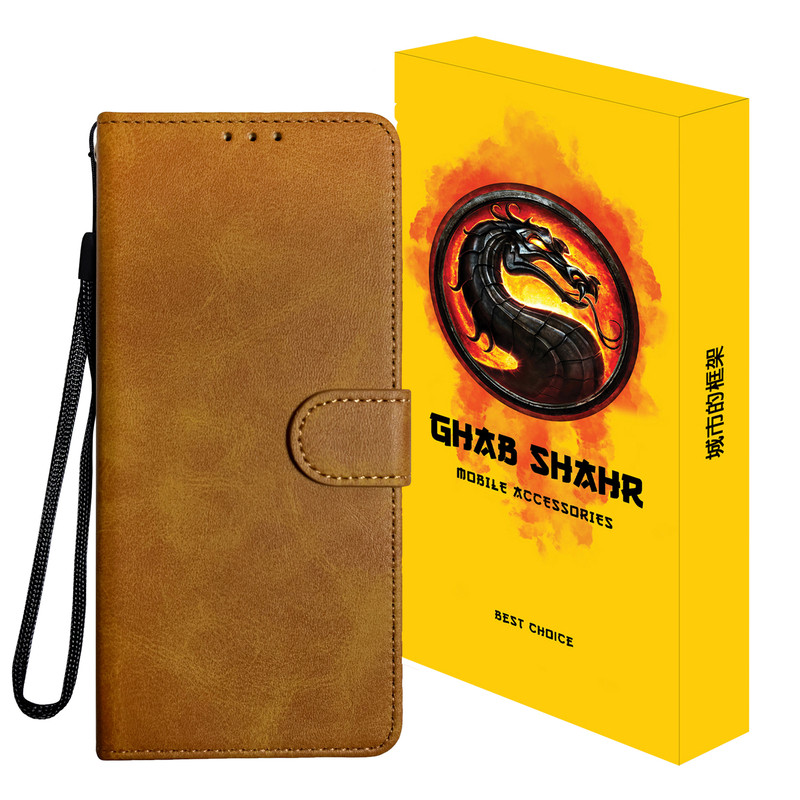 کیف کلاسوری قاب شهر مدل CLUX مناسب برای گوشی موبایل اپل iPhone 15 به همراه بندآویز