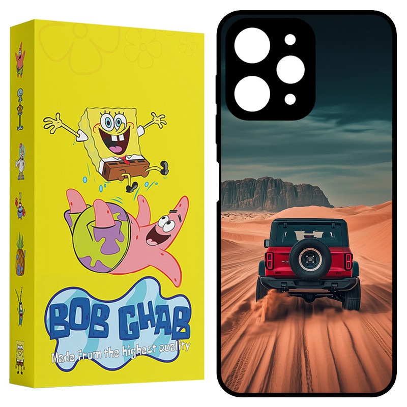 کاور باب قاب طرح ماشین مدل BCPN12 مناسب برای گوشی موبایل شیائومی Redmi Note 12 4G