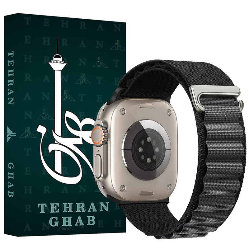 بند تهران قاب مدل ALPT مناسب برای ساعت هوشمند کیوکی ویر 49 میلی متر KW56 Ultra 3