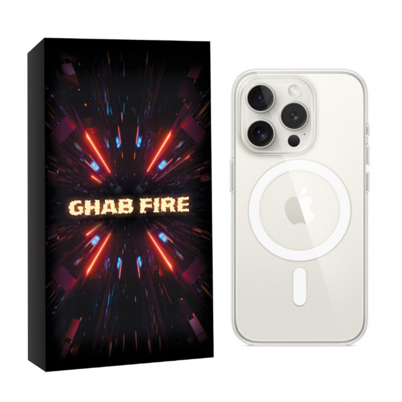 کاور قاب فایر مدل مگسیف مناسب برای گوشی موبایل اپل IPHONE 15 PRO MAX