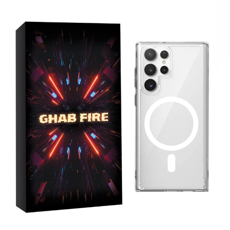 کاور قاب فایر مدل MAGSAFE مناسب برای گوشی موبایل سامسونگ GALAXY S22 ULTRA