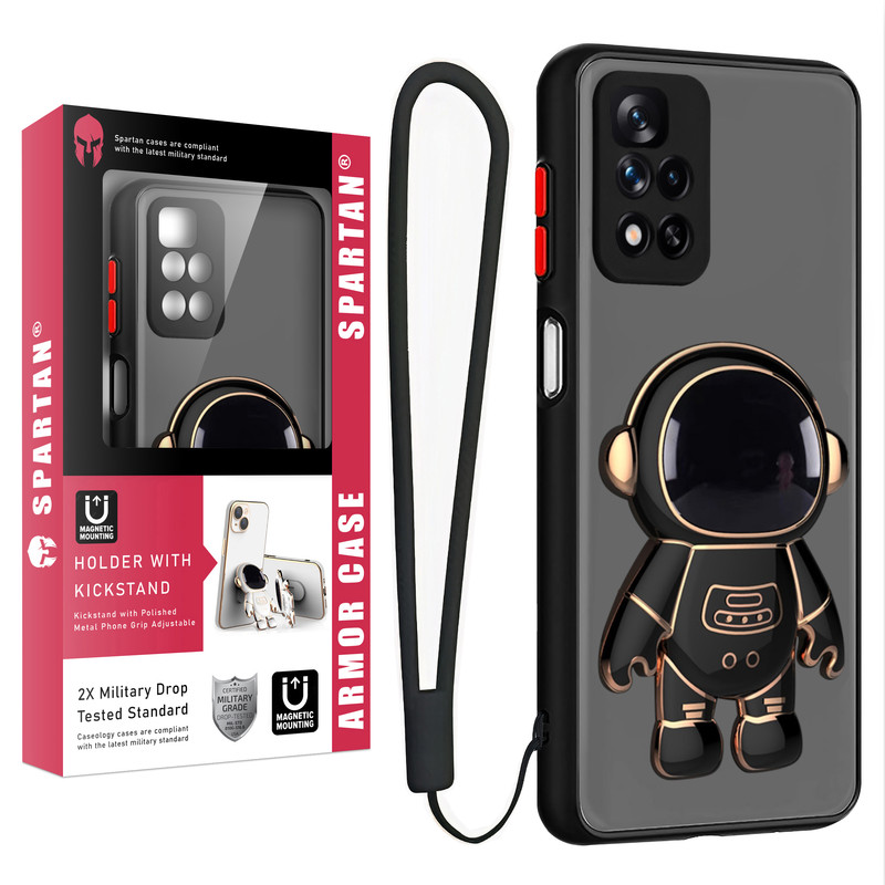 کاور اسپارتان مدل MBC Astronaut مناسب برای گوشی موبایل شیائومی Redmi 10 2022 به همراه بند
