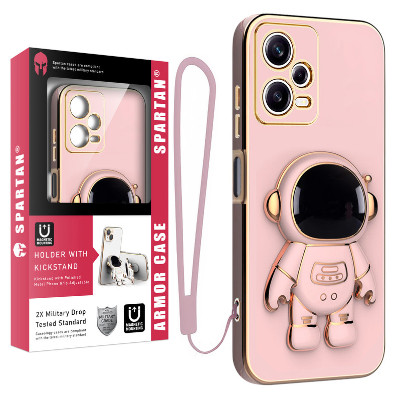 کاور اسپارتان مدل Astronaut Strap مناسب برای گوشی موبایل شیائومی Redmi Note 12 Pro Plus به همراه بند
