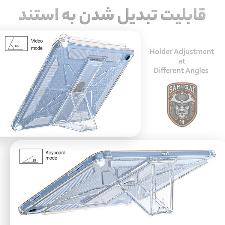 کاور سامورایی مدل X-Stand مناسب برای تبلت اپل iPad 2025 11 inch / 2022 10.9 inch