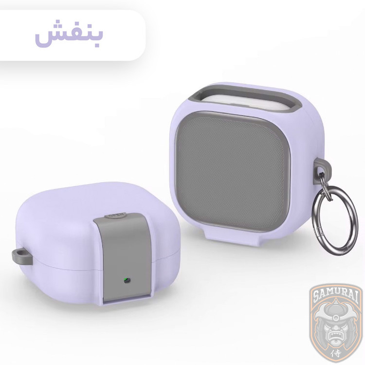 کاور سامورایی مدل Quad-51 مناسب برای کیس هدفون سامسونگ Galaxy Buds 4 Pro / Galaxy Buds 4
