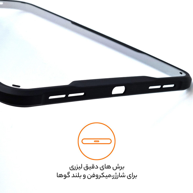 کاور سامورایی مدل Black-Bumper مناسب برای تبلت سامسونگ Galaxy Tab A11 plus
