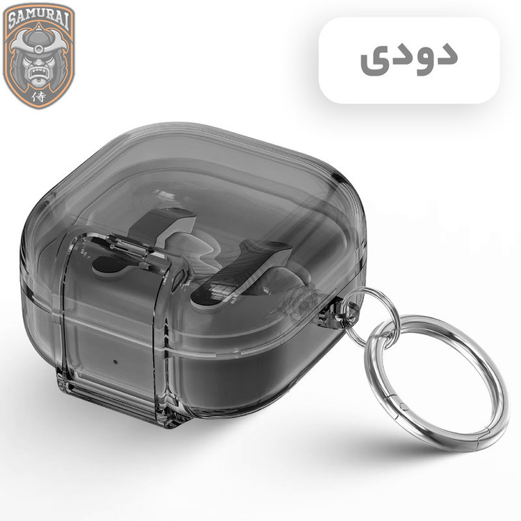 کاور سامورایی مدل Quad-52 مناسب برای کیس هدفون سامسونگ Galaxy Buds 4 Pro / Galaxy Buds 4