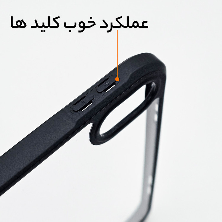 کاور سامورایی مدل Black-Bumper مناسب برای تبلت اپل iPad Mini 6 2021 / iPad Mini 2024