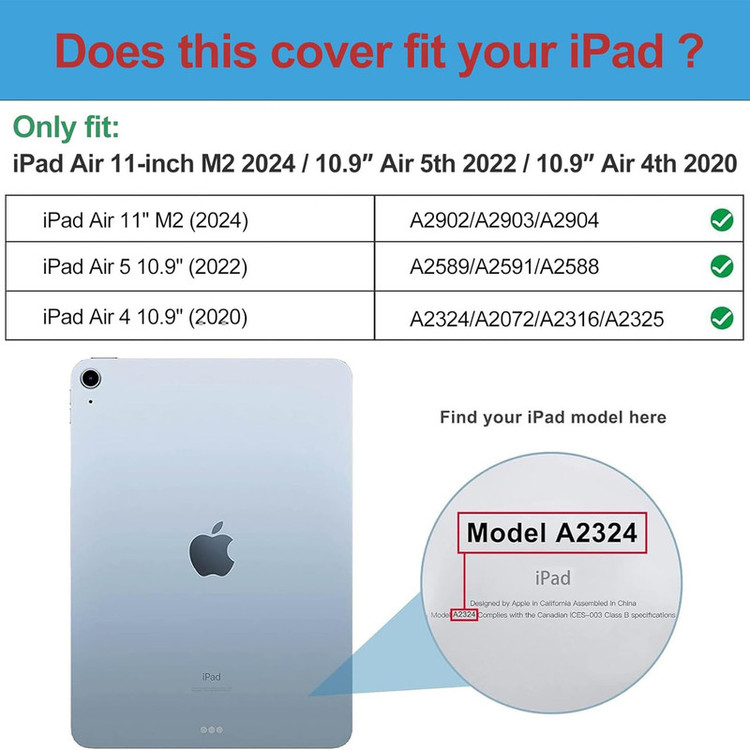 کاور سامورایی مدل Fortex مناسب برای تبلت اپل iPad Air 11 2024 / Air 11 2025