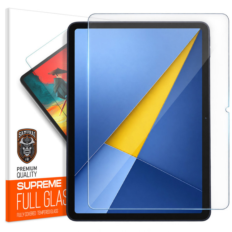 محافظ صفحه نمایش شفاف سامورایی مدل GlastR مناسب برای تبلت شیائومی Poco Pad C1 / Redmi Pad 2 9.7 inch