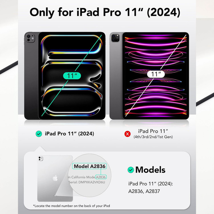 کاور سامورایی مدل Neo Stand مناسب برای تبلت اپل iPad Pro 11 2024