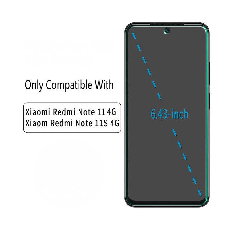 محافظ صفحه نمایش سامورایی مدل ovglass مناسب برای گوشی موبایل شیائومی Redmi Note 11 4G / Redmi Note 11s 4G