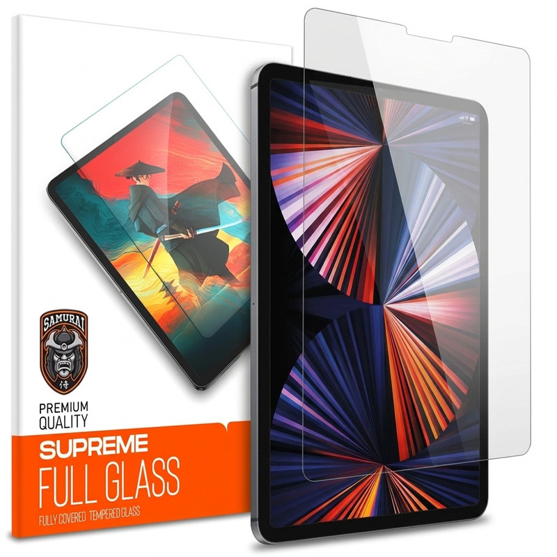 محافظ صفحه نمایش شفاف سامورایی مدل GlastR مناسب برای تبلت اپل iPad Pro 11 2022
