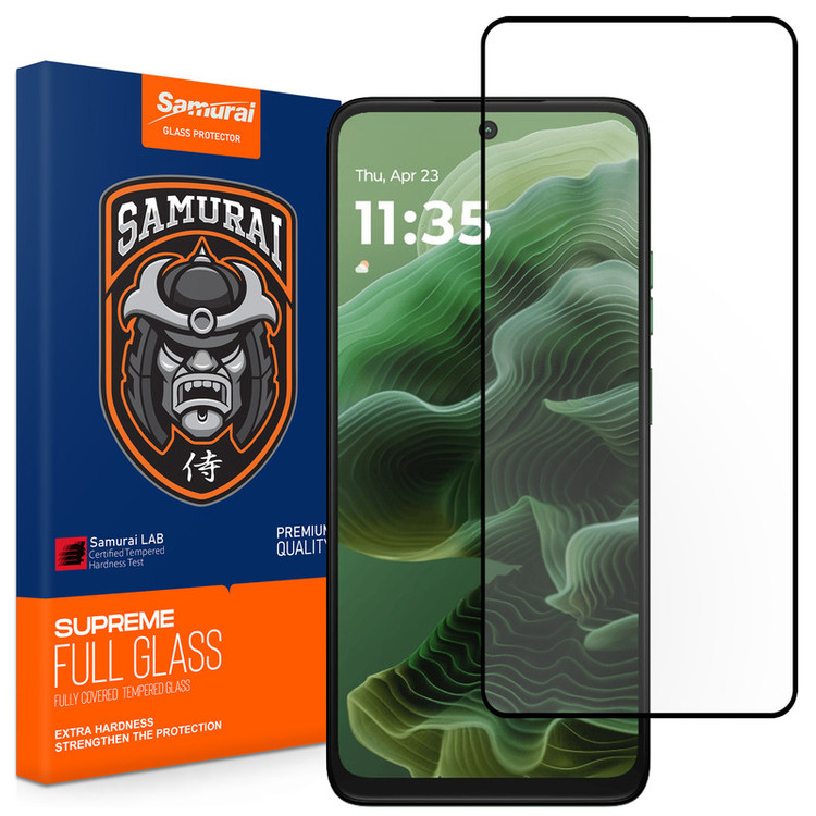 محافظ صفحه نمایش سامورایی مدل ovglass مناسب برای گوشی موبایل موتورولا Moto G35 / Moto E15