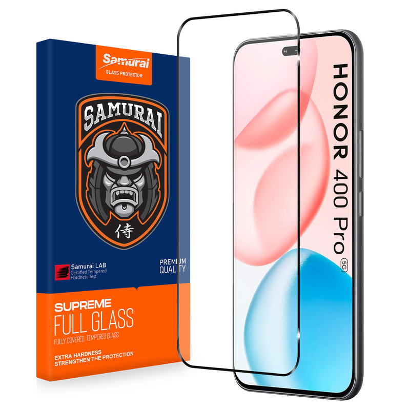 محافظ صفحه نمایش سامورایی مدل ovglass مناسب برای گوشی موبایل آنر 400 Pro