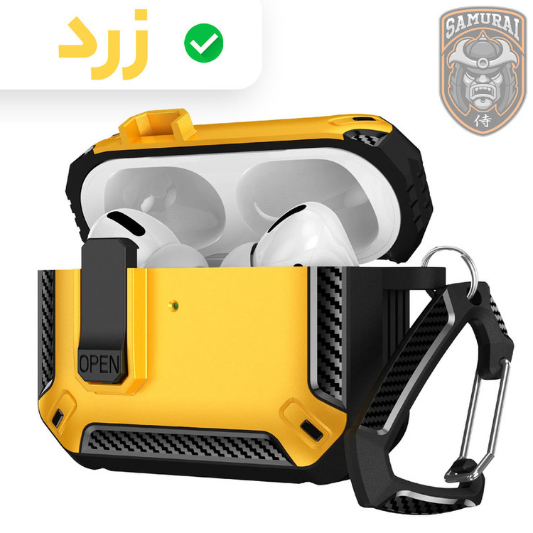 کاور سامورایی مدل Quad-46 مناسب برای کیس اپل Airpods Pro 3