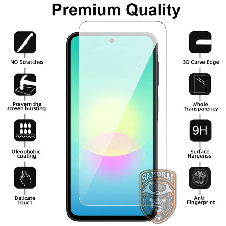 محافظ صفحه نمایش سامورایی مدل Invisiglass مناسب برای گوشی موبایل سامسونگ Galaxy A27
