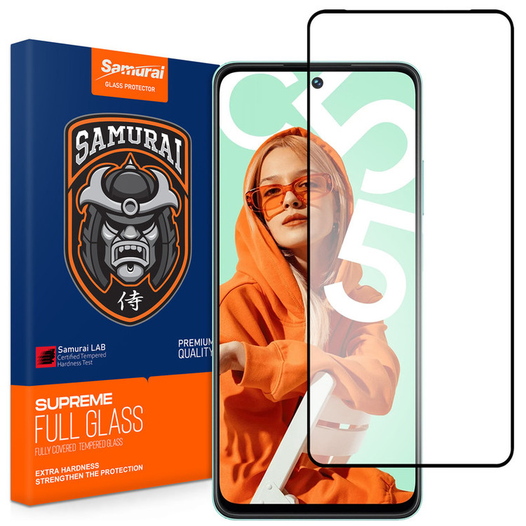 محافظ صفحه نمایش سامورایی مدل ovglass مناسب برای گوشی موبایل ریلمی C55 / C67 4G