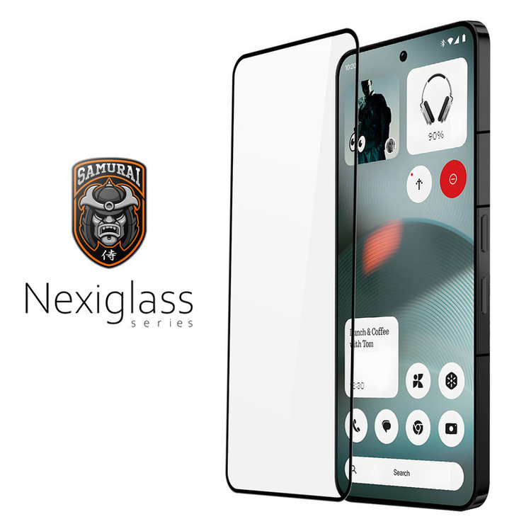حافظ صفحه نمایش سامورایی مدل Nexiglass مناسب برای گوشی موبایل ناتینگ Phone 3a / ناتینگ Phone 3a Pro