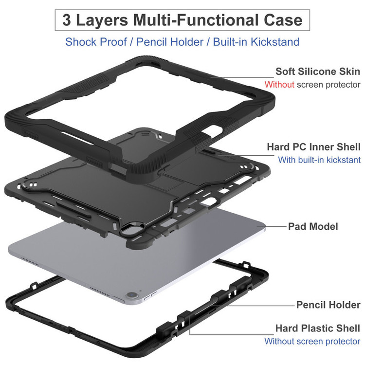 کاور سامورایی مدل Megatron مناسب برای تبلت اپل iPad 10th Generation 10.9 2022 / iPad 11th Generation 2025