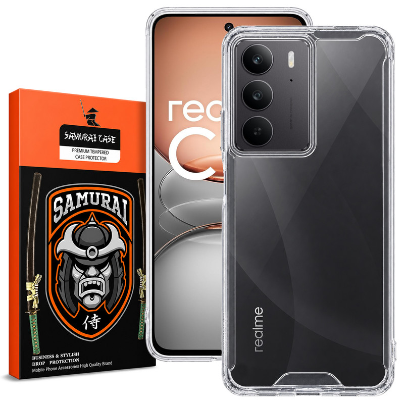 کاور سامورایی مدل onyx مناسب برای گوشی موبایل ریلمی C75 4G