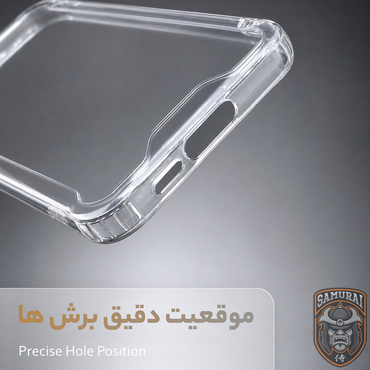 کاور سامورایی مدل onyx مناسب برای گوشی موبایل شیائومی Redmi Note 14S / Redmi Note 13 Pro 4G / Poco M6 Pro 4G