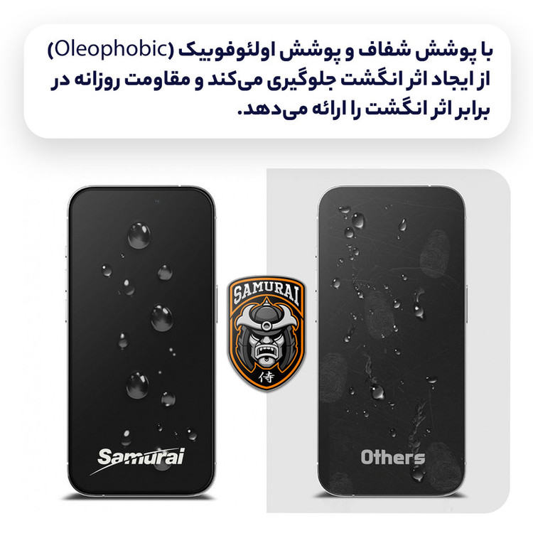 محافظ صفحه نمایش سامورایی مدل Invisiglass مناسب برای گوشی موبایل شیائومی Redmi A3 Pro