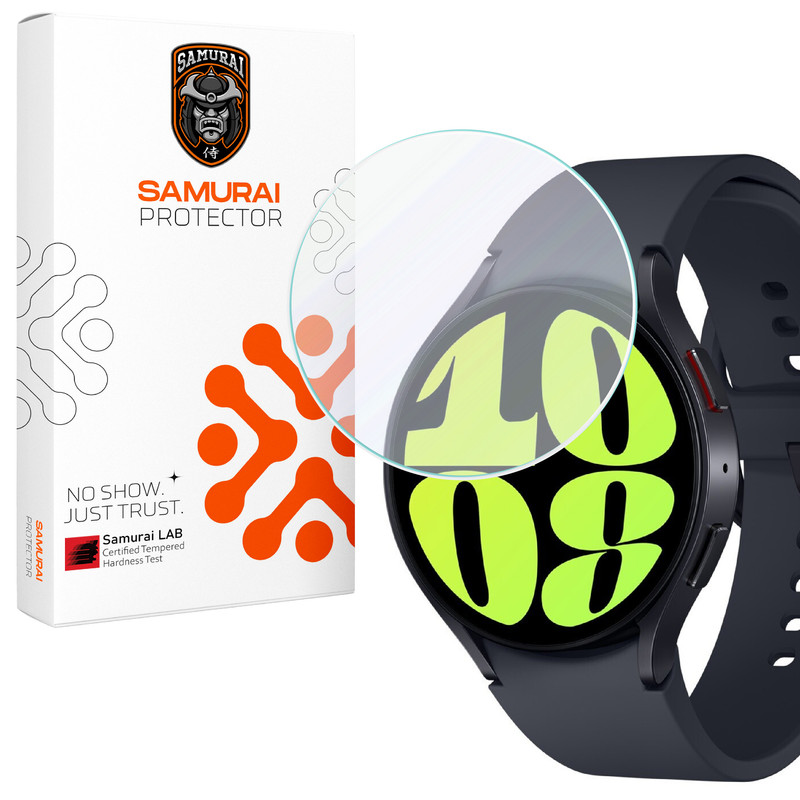 محافظ صفحه نمایش سامورایی مدل Hanzo مناسب برای ساعت هوشمند سامسونگ Galaxy Watch 6 44mm