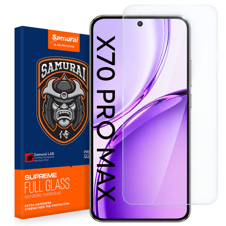 محافظ صفحه نمایش سامورایی مدل Invisiglass مناسب برای گوشی موبایل آنر X70 Pro Max