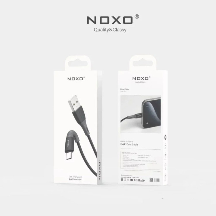 کابل تبدیل USB به USB -C نوکسو مدلCN-2 طول 1 متر