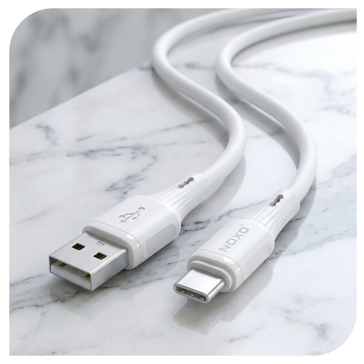 کابل تبدیل USB‑A به USB‑C نوکسو مدل CN‑8 طول 1 متر