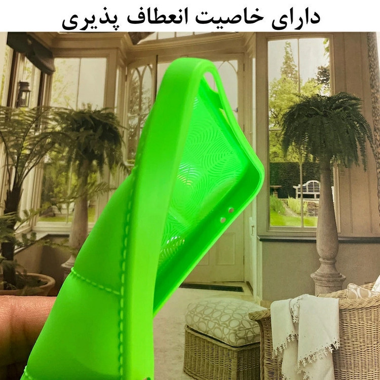 کاور لیمیا مدل پافر طرح محافظ لنز مناسب برای گوشی موبایل سامسونگ Galaxy A24