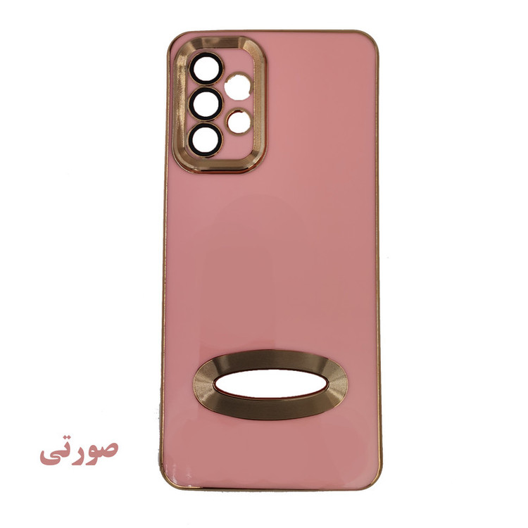 کاور لیمیا مدل کلاسیک لنزدار ژله ای طرح الکترورینگ مناسب برای گوشی موبایل سامسونگ Galaxy A53