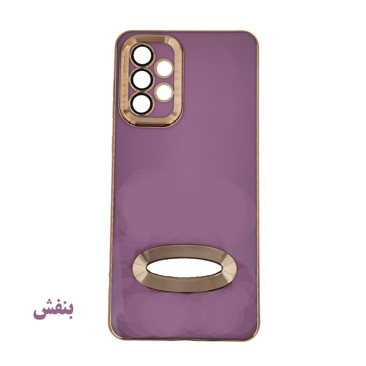 کاور لیمیا مدل کلاسیک لنزدار ژله ای طرح الکترورینگ مناسب برای گوشی موبایل سامسونگ Galaxy A53