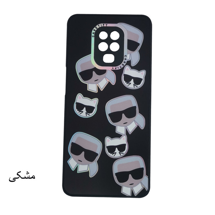 کاور لیمیا مدل فانتزی لنزدار طرح عروسکی شبرنگی مناسب برای گوشی موبایل شیائومی Redmi Note 9S/9 Pro