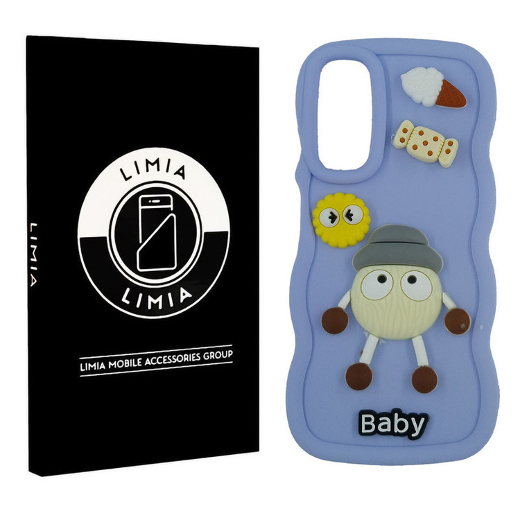 کاور لیمیا مدل عروسکی برجسته مناسب برای گوشی موبایل سامسونگ Galaxy A05S