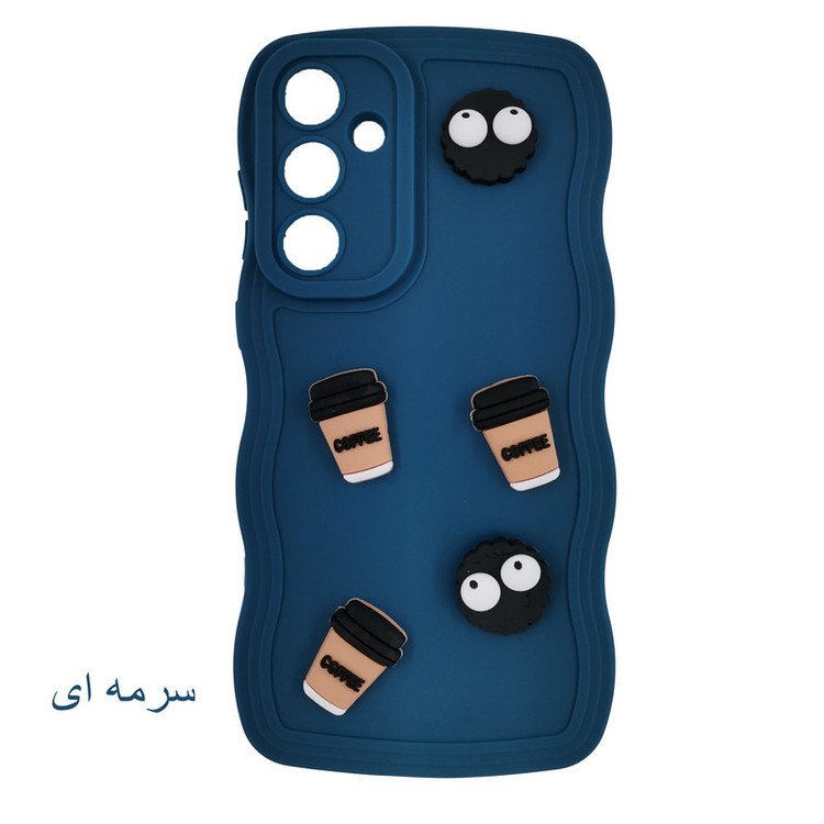 کاور لیمیا مدل فانتزی طرح عروسکی برجسته مناسب برای گوشی موبایل سامسونگ Galaxy A25 به همراه آویز