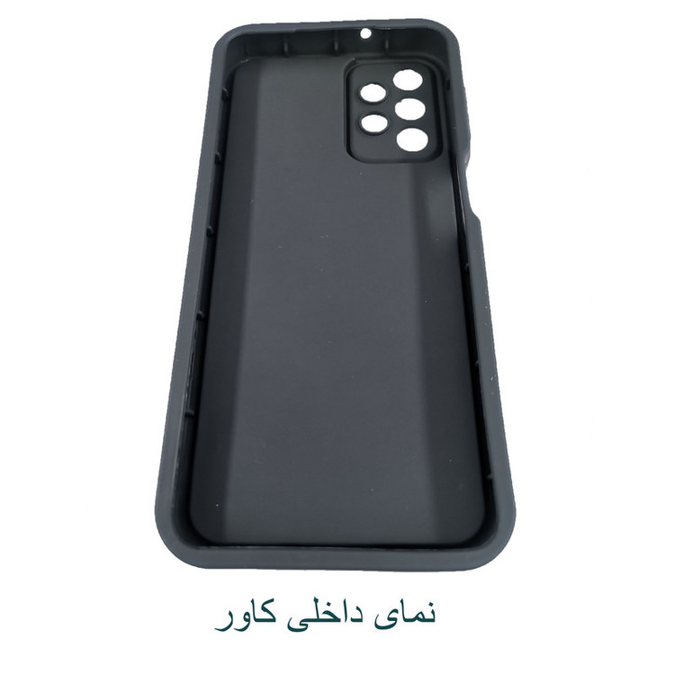 کاور لیمیا مدل کلاسیک ژله ای طرح سولید مناسب برای گوشی موبایل سامسونگ Galaxy A20/A30
