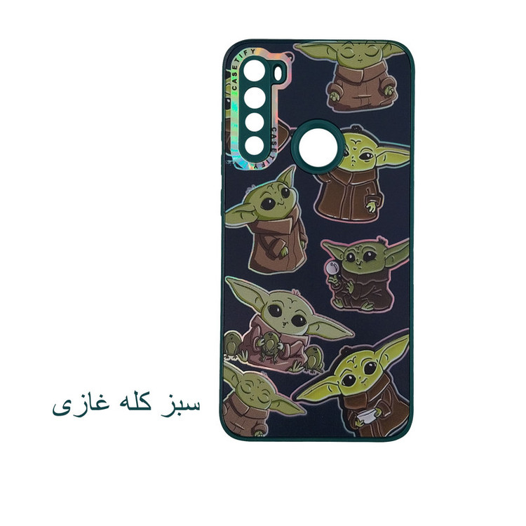 کاور لیمیا مدل فانتزی لنزدار طرح عروسکی شبرنگی مناسب برای گوشی موبایل شیائومی Redmi Note 8