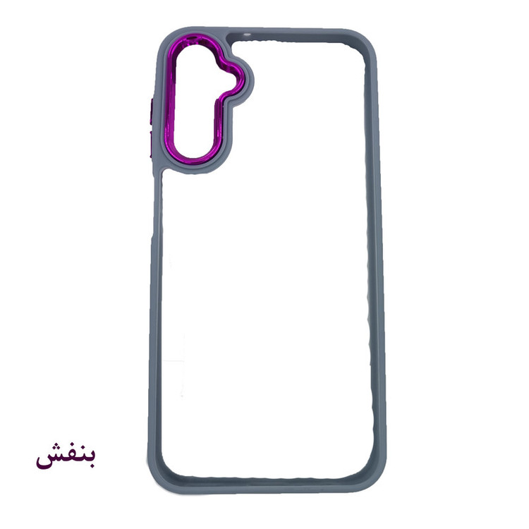 کاور لیمیا مدل فانتزی پشت شیشه ای لنزدار طرح New Skin مناسب برای گوشی موبایل سامسونگ Galaxy A34