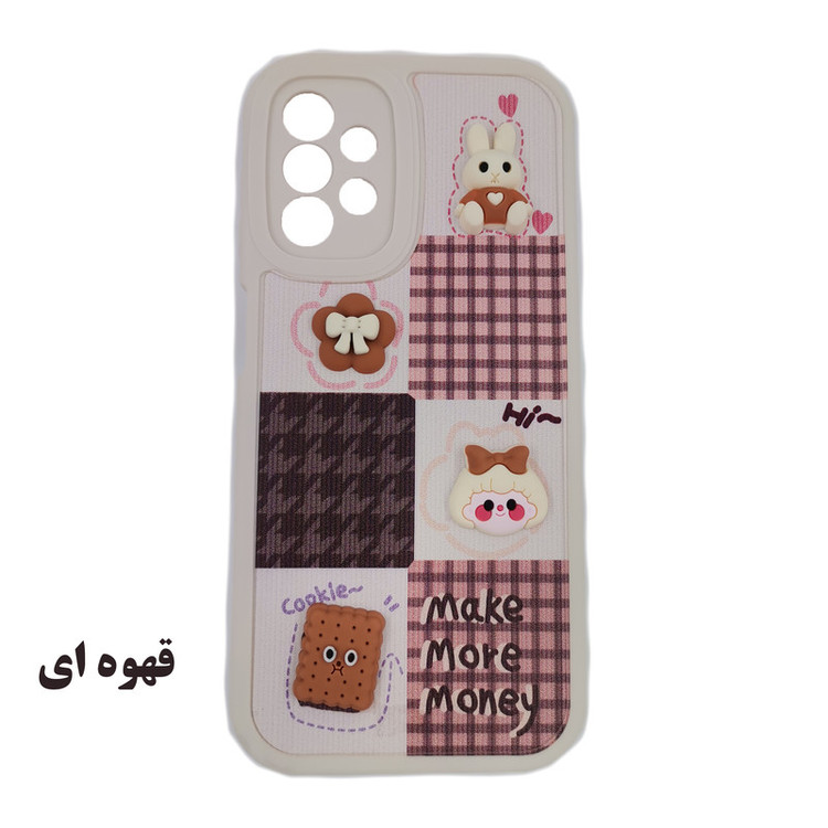 کاور لیمیا مدل فانتزی لنزدار ژله ای طرح عروسکی برجسته مناسب برای گوشی موبایل سامسونگ Galaxy A53