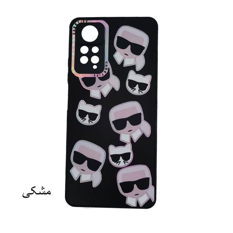 کاور لیمیا مدل فانتزی لنزدار طرح عروسکی شبرنگی مناسب برای گوشی موبایل شیائومی Redmi Note 11 Pro/12 Pro