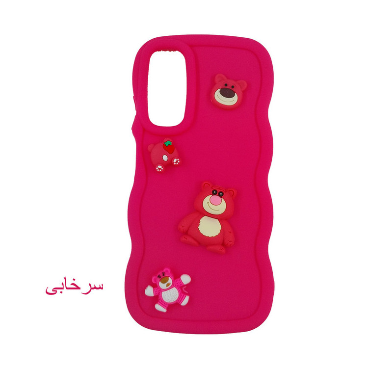 کاور لیمیا مدل عروسکی برجسته مناسب برای گوشی موبایل سامسونگ Galaxy A35
