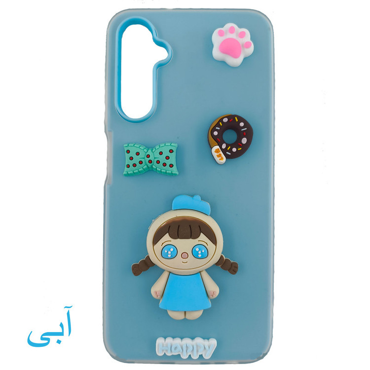 کاور لیمیا مدل عروسکی برجسته مناسب برای گوشی موبایل سامسونگ Galaxy A24