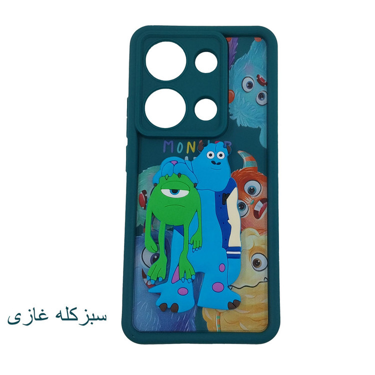 کاور لیمیا مدل سولید طرح عروسکی مناسب برای گوشی موبایل شیائومی Redmi Note 13 Pro 4G/Poco M6 Pro 4G